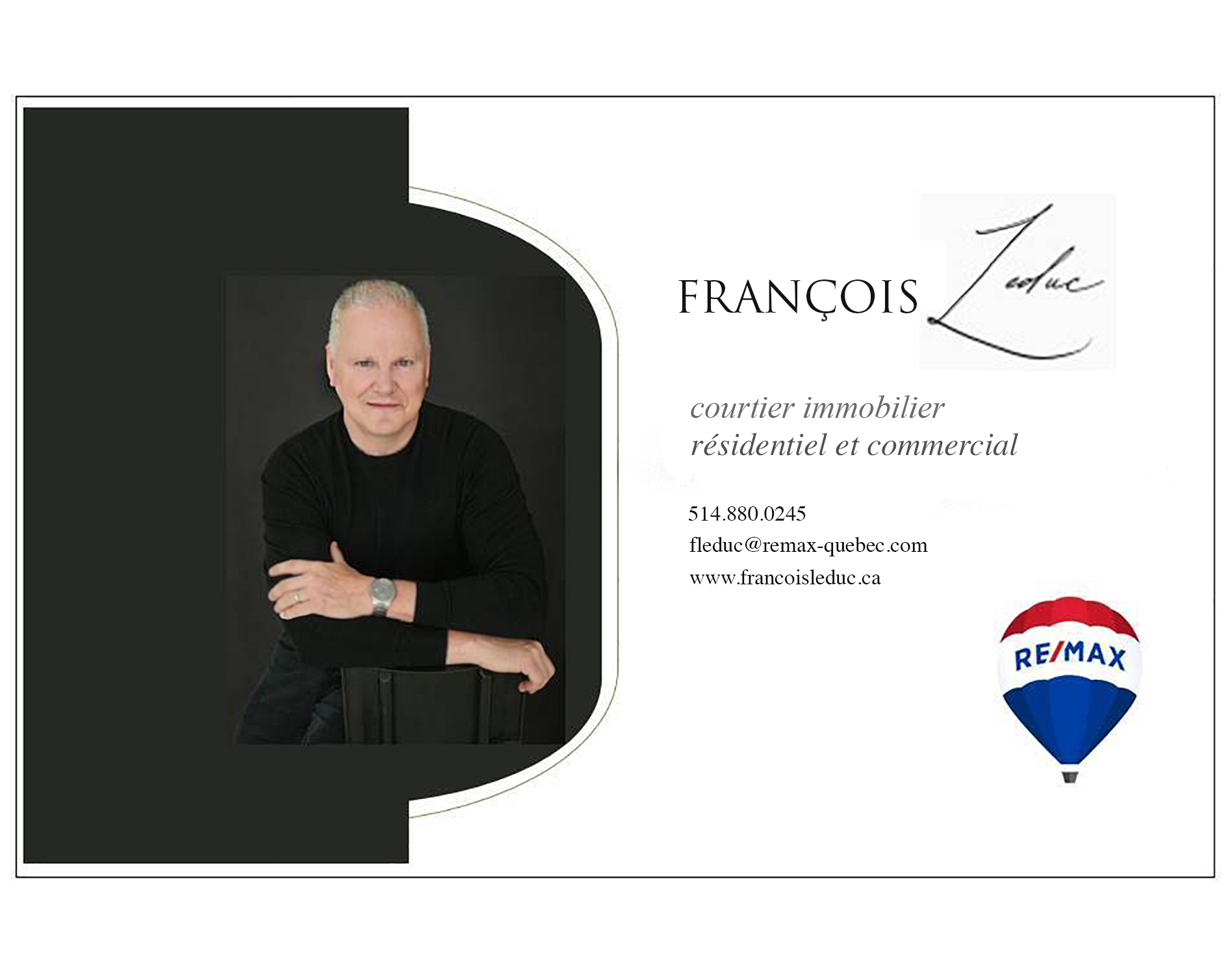 François Leduc | Courtier immobilier